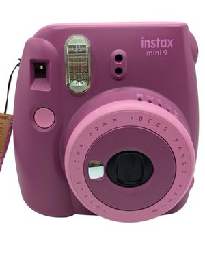 Fujifilm Instax Mini 9 Pink/Purple With Case