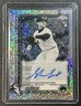 SHANE SMITH 2025 TOPPS CHROME UPDATE AUTO BLACK WHITE MINI-DIAMOND REFRACTOR RC
