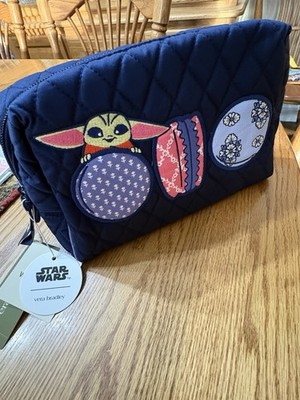 STAR WARS Vera Bradley GROGU MACARONS Medium Cosmetic Bag