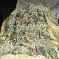 Vintage Japanese 100 Pure Silk Scarf
