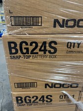  Noco Snap Top Bg24s Battery Box 12v Marine Auto Boat Camper Trailer Black New