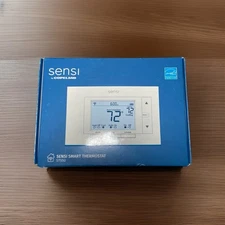 Emerson Sensi Smart Programmable Thermostat - White (ST55U) Brand New Sealed