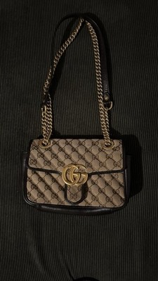Gucci Tasche GG Marmont Mini Canvas