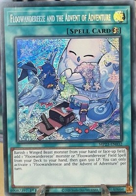 Floowandereeze and the Advent Of Adventure MP23-EN032 SECRET RARE Yu-Gi-Oh! 1.Ed