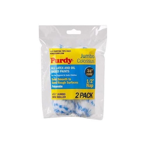 Robuste Colossus Jumbo Mini 4-1/2" x 1/2" Nap 2er Pack Rollenabdeckungen 140624033 - Bild 1 von 4