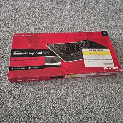 Microsoft Bluetooth Slim 6000 2XJ-00001 Wireless Keyboard