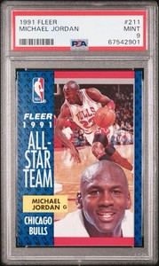 1991 Fleer All Star Team Michael Jordan | eBay