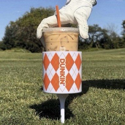 Limited Edition Dunkin Donuts' Golf Tee Cup Holder Brand New