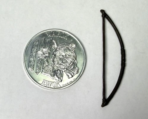 Warok Ewok Vintage Star Wars POTF Last 17 Coin & Bow Accessory 1984 Kenner 80s