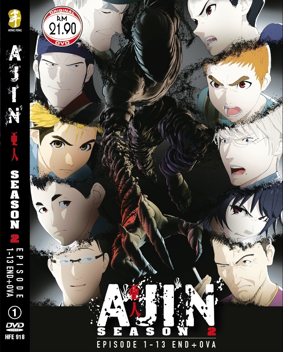 Ajin Demi-Human Season 2 TV Series OVA Japanese Anime DVD English