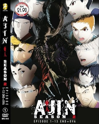 Ajin Demi-Human Season 2 TV Series OVA Japanese Anime DVD English