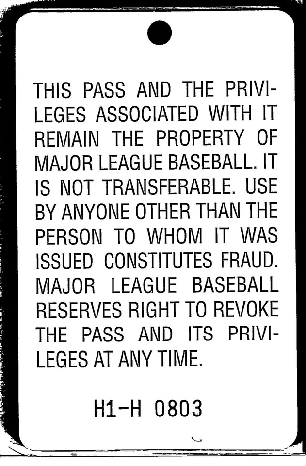 Lot of 7 - 1995 Sportsflics Nolan Ryan All-Star Fanfest Unused Passes - Image 4 of 4