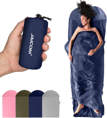 JAICOM Ultralight Sleeping Bag Liner - 5.3 Oz Washable Adult Sleep Sack & Travel