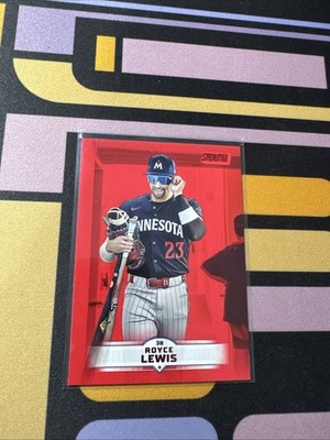 2025 Topps Stadium Club #113 Royce Lewis Red