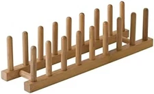Bamboo Plate Rack and Pot Lid Holder