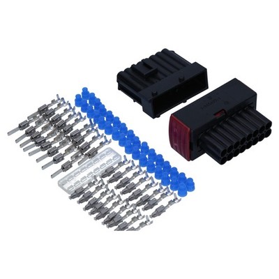 Kalitec KALI-1316 JPT plug set 16-pin 0.5-1 mm² car connector 24V IP54