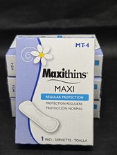 Lot Of 30 Hospeco Maxithins Thin Full Protection Pads Individually Boxed