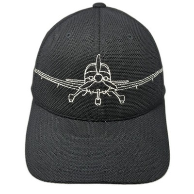 Cirrus Aircraft Baseball Cap Black One Size Plane Embroidery Fitted Hat Aviation