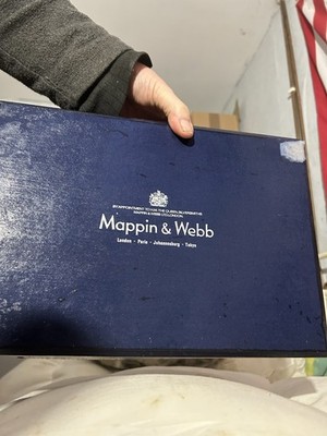 Maplin And Webb Heavy Silver Plated Basket 
