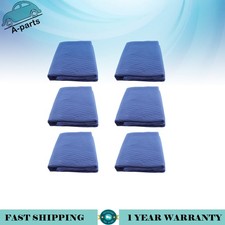 6 Pcs Heavy Duty Moving Blanket 80" X 72" 7.5lbs Each Packing Blankets