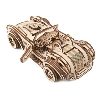 Cobra Drift Rennwagen (370 Teile) - Holzmodell - Bausatz - UGears