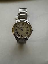Cartier Ronde Solo de Cartier 36MM 3603 Silver Stainless Steel Quartz Watch