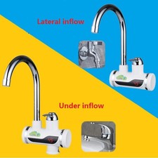 Electric Hot Cold Dual-use Under Side Inflow Digital Display Temperature Faucet