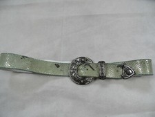 Werner Herbrand stylish glitter belt leather snake effect size 90 top KB1219