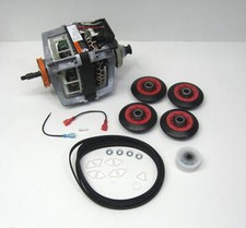 COMBO9 279787 Dryer Motor 4392067 Belt Roller Kit 661570 for Whirlpool Kenmore