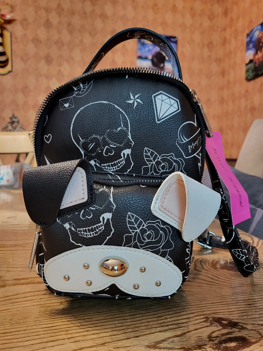 Betsey johnson sales dog backpack