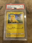 PSA 6 2017 Pokemon Sun & Moon Shining Legends 28 Pikachu Non Holo