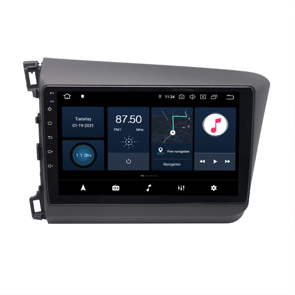 For Honda Civic 2012/2013/2014/2015 Android 10.0 Car Stereo Radio GPS