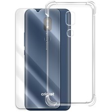 Anti-Strike Screen Protector  Soft Slim TPU Case for Cricket Icon 3 EC211002 US