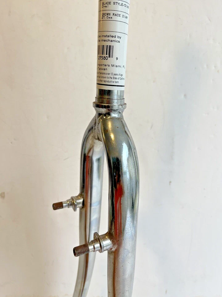 Fork 700c Hybrid Sunlite JBI 27580 chrome cr-mo 22.2mm threaded 27.0 race dia - Image 4 of 4