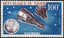 NIGER 1964 VOYAGE DANS L'ESPACE  PA YT n° 65 neuf ★ / MH
