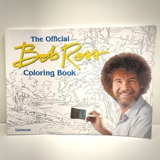 The Bob Ross Coloring Book - Paperback By Ross, Bob - GOOD
