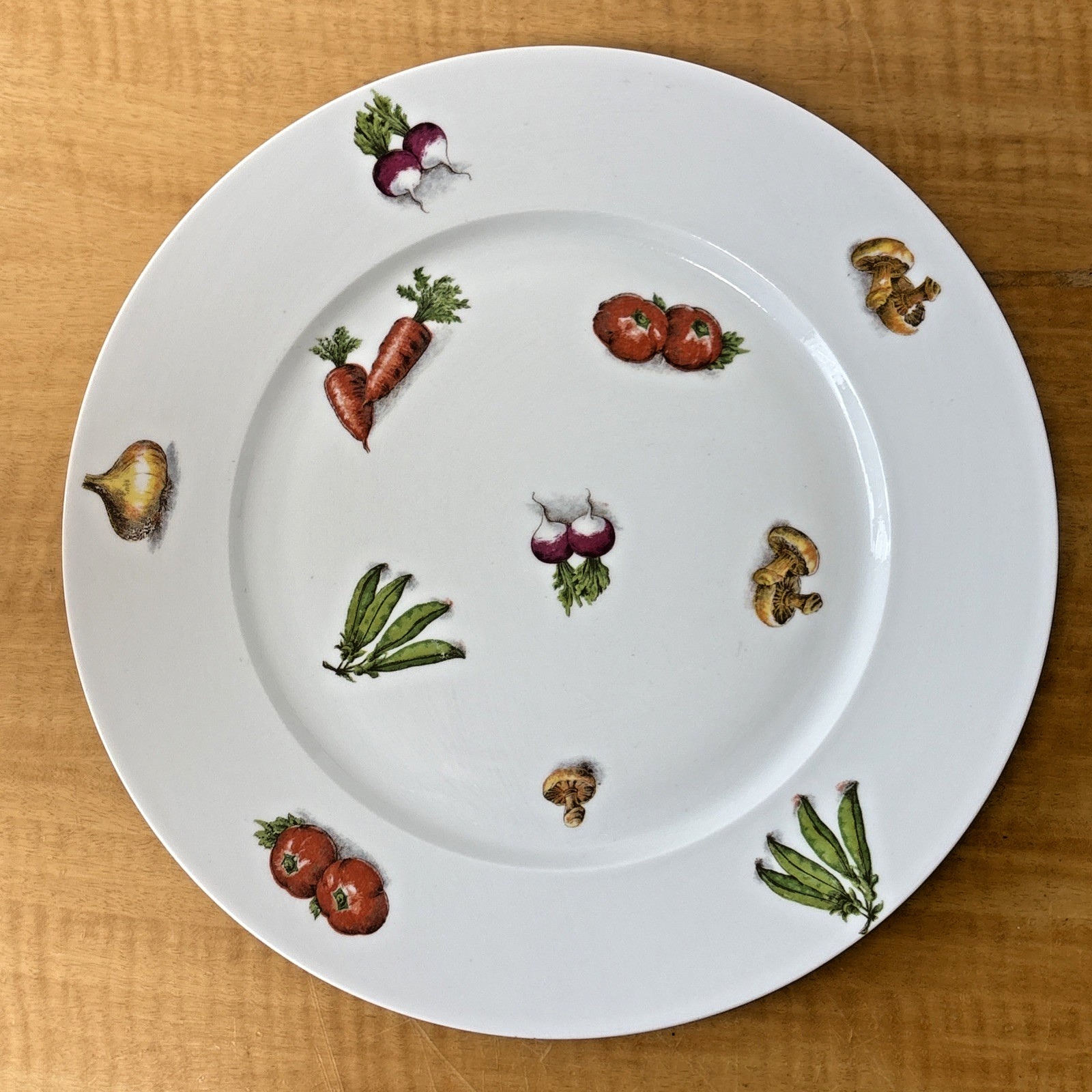 Limoges Vegetable Plate Dish Du Gros Orme Porcelain France 11 3/4