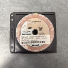 Windows Vista Ultimate Upgrade DVD