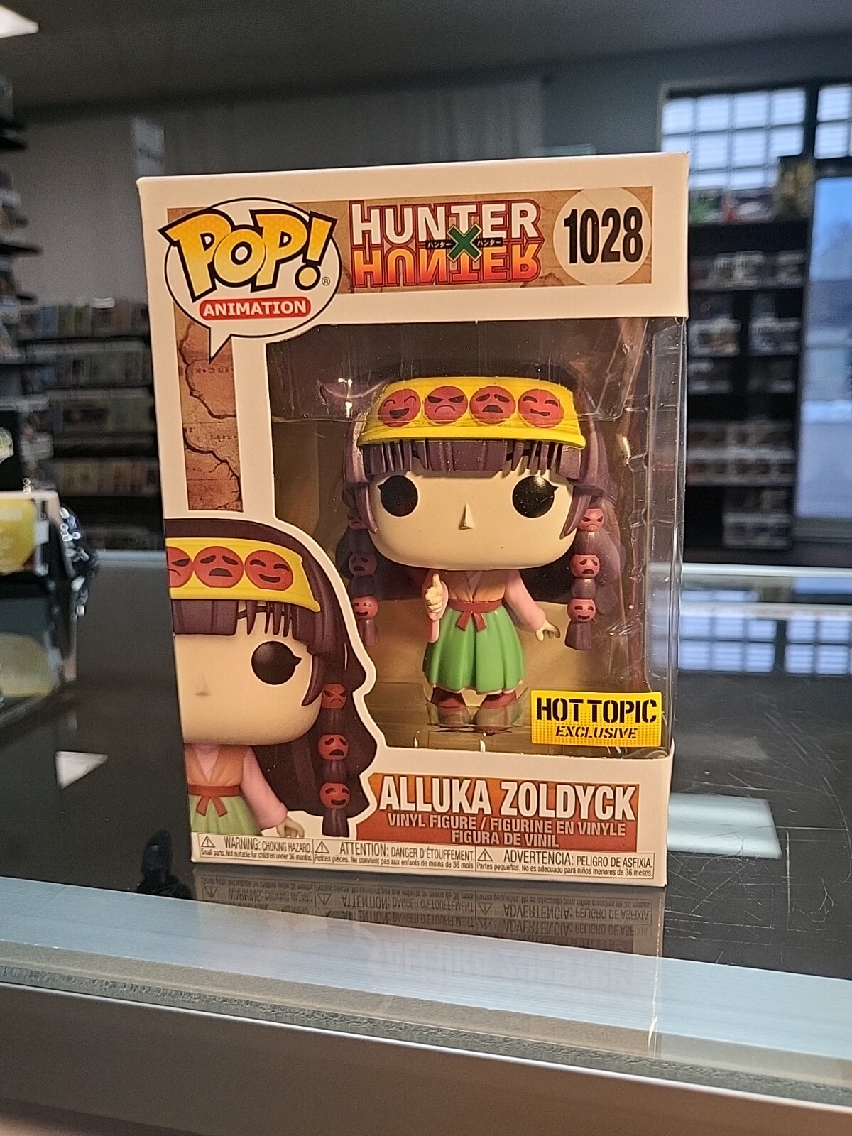 Funko Pop! Hunter X Hunter Alluka Zoldyck #1028 Exclusive Mint W/Protector