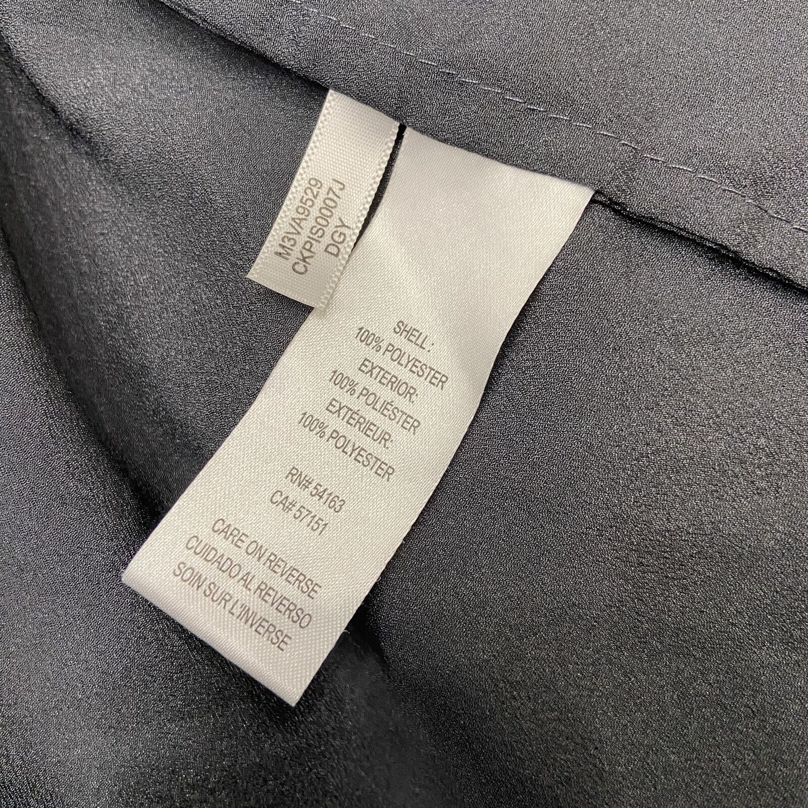 CALVIN KLEIN Collared Button Down Long Sleeve Gre… - image 10