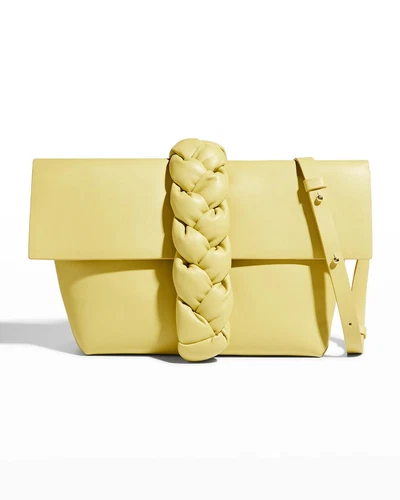 DeMellier Verona Braided Calfskin Clutch/shoulder Bag - Bild 1 von 5