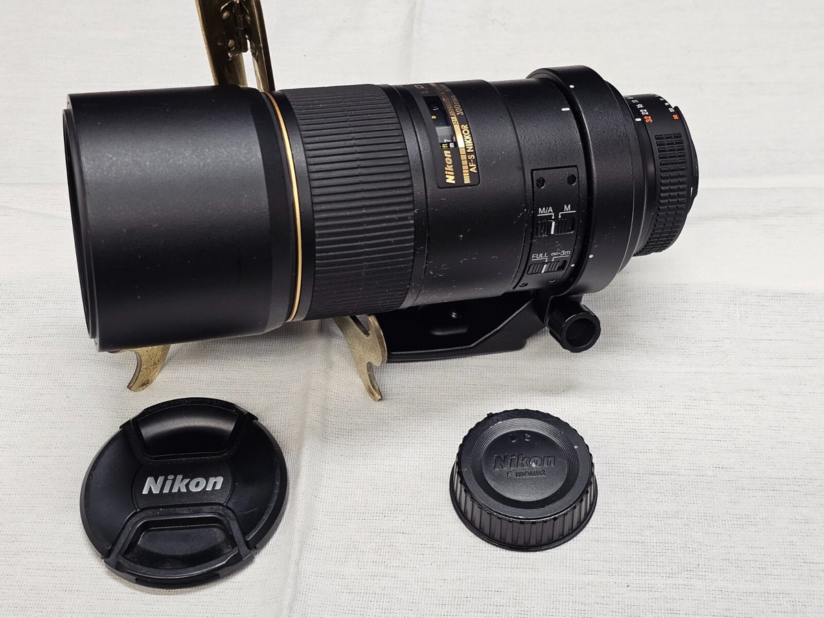 300 Mm F Mount Lenses Nikon AF-S Nikkor 300mm 1:4D ED IF SWM Camera
