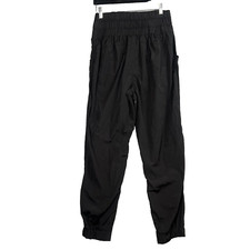 Free People Joggers Womens S The Way Home Black Windbreaker Nylon FP Movement