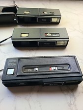 Vivitar Tele 600 603 Camera Lot With 1 Brown Leather Case Holder NICE Vintage
