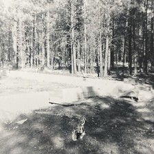 1960s Construction Site Building Concrete Blocks Foundation Original Photo P16n2