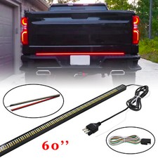 For Chevy Silverado 60 Led Strip Tailgate Light 3 Row Bar Reverse Brake Signal