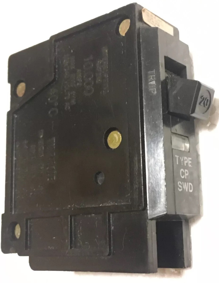 JTC 20 Amp Type CP 020 1 Pole 120 240 Volt Plug-In Circuit