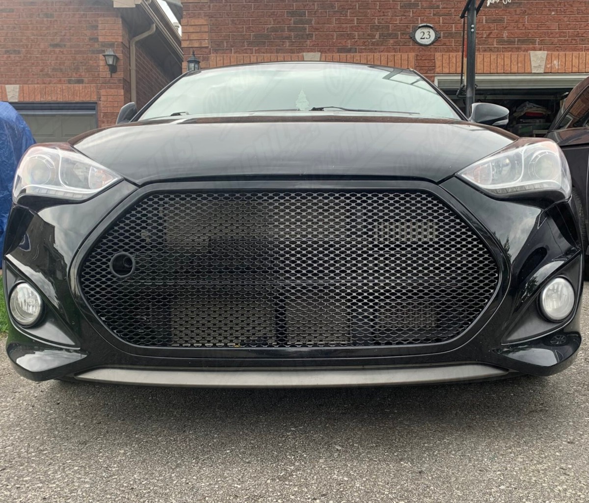 Grilles For Hyundai Veloster CCG PERF GT MESH GRILL GRILLE & TOW HOOK