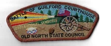 2001 National Jamboree JSP Old North State Council BRONZE Border [ELL-435]