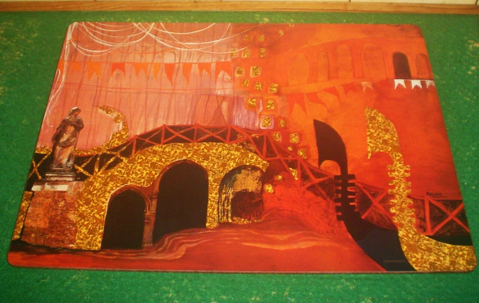 4  PIMPERNEL ROSINA WACHMEISTER SCENES OF VENICE LARGE PLACEMATS - Image 2 of 4